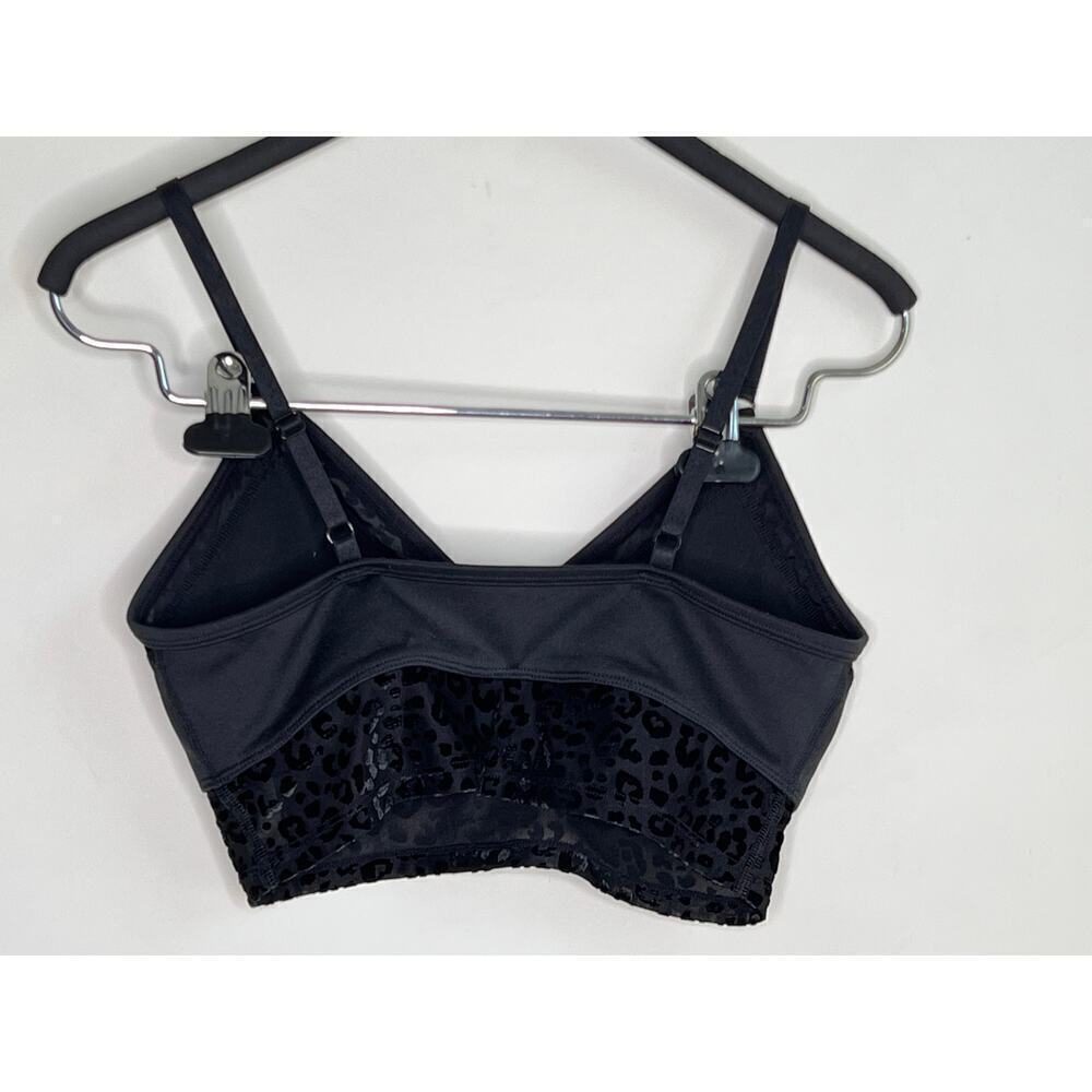 Good American Burnout Leopard Illusion Bra & Corset Mesh Leggings Set Size 2/M - Picture 14 of 14